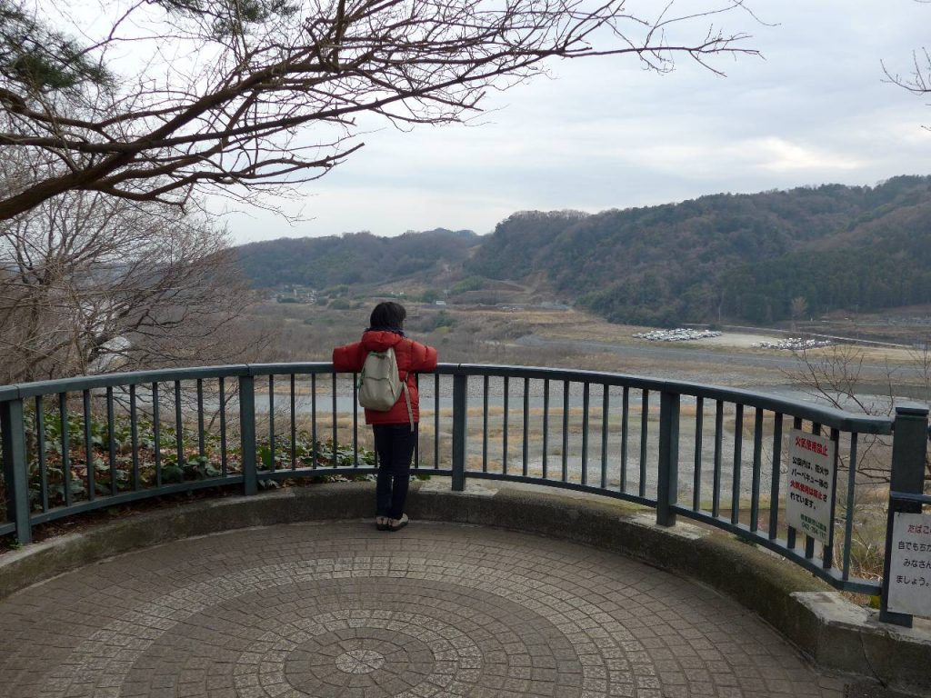 相模川自然の村公園の展望台